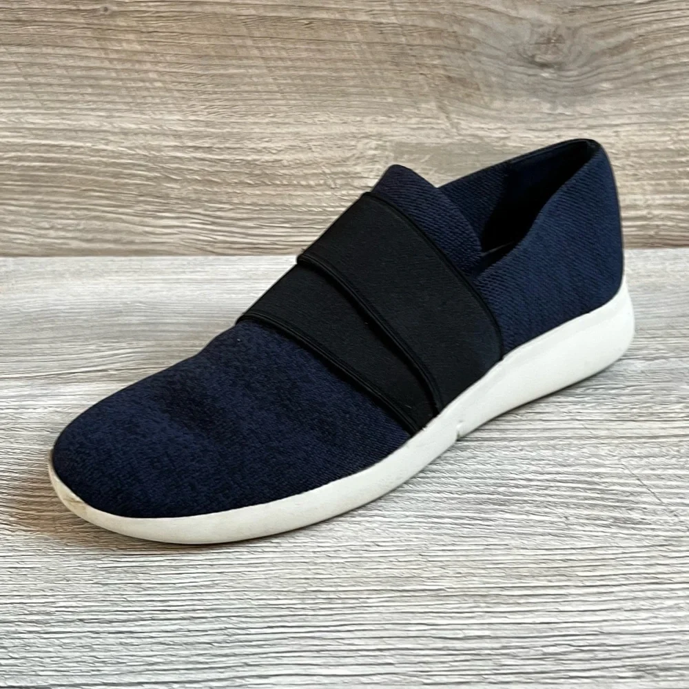 Vince Aston slip on stretchy knit fabric sneakers